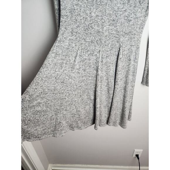 Dolan Left Coast Piper Womens Sweater Dress heathered gray sz S cozy, bonfire - Picture 3 of 10